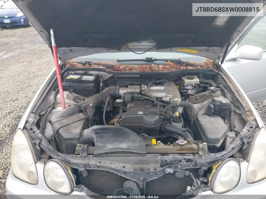 JT8BD68SXW0008815 1998 Lexus Gs 300