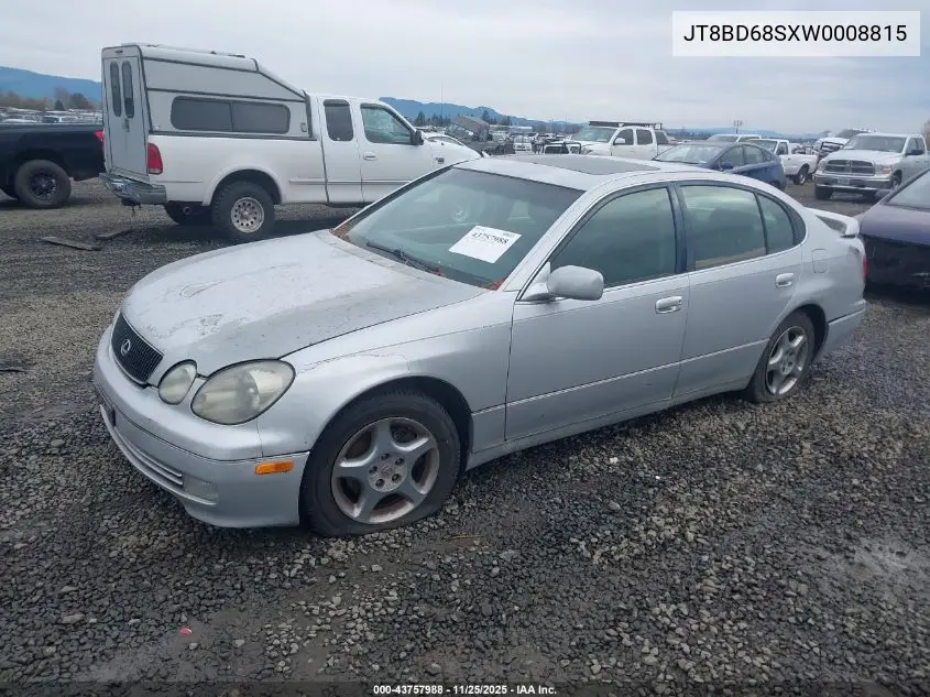 JT8BD68SXW0008815 1998 Lexus Gs 300