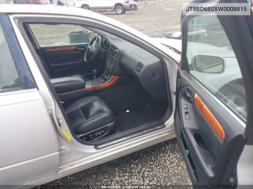 JT8BD68SXW0008815 1998 Lexus Gs 300