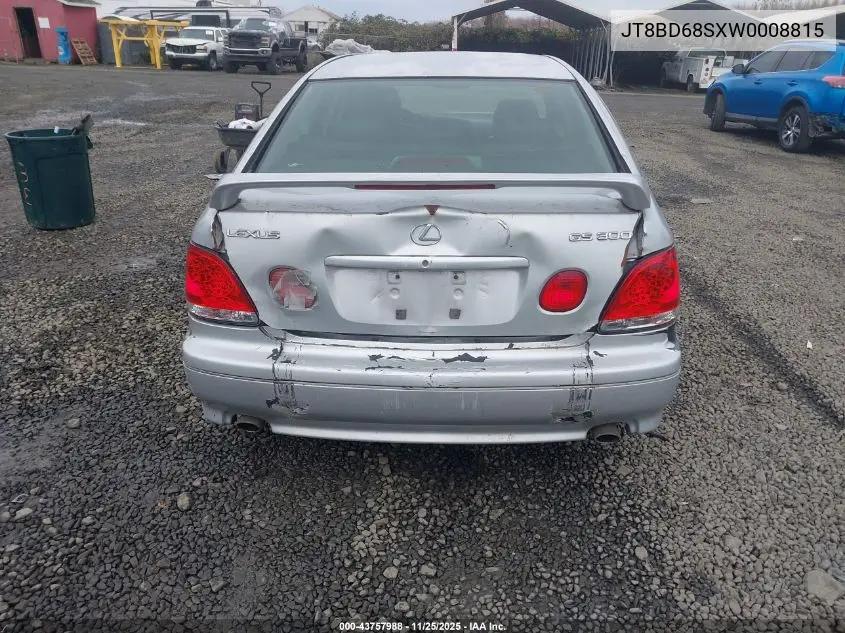 JT8BD68SXW0008815 1998 Lexus Gs 300