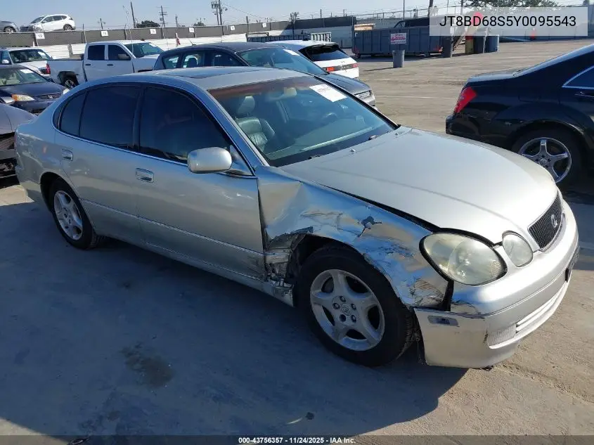 JT8BD68S5Y0095543 2000 Lexus Gs 300