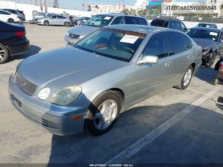 JT8BD68S5Y0095543 2000 Lexus Gs 300