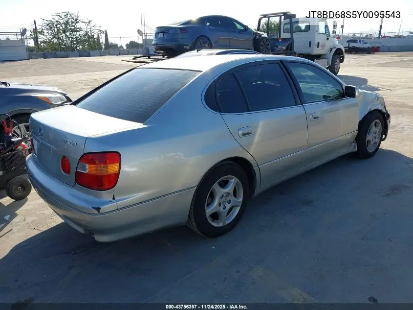 JT8BD68S5Y0095543 2000 Lexus Gs 300