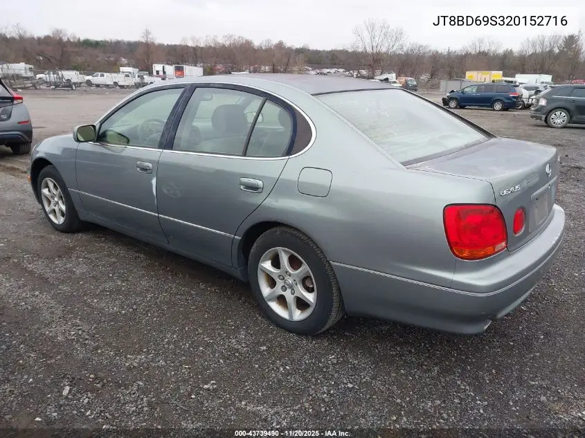 JT8BD69S320152716 2002 Lexus Gs 300