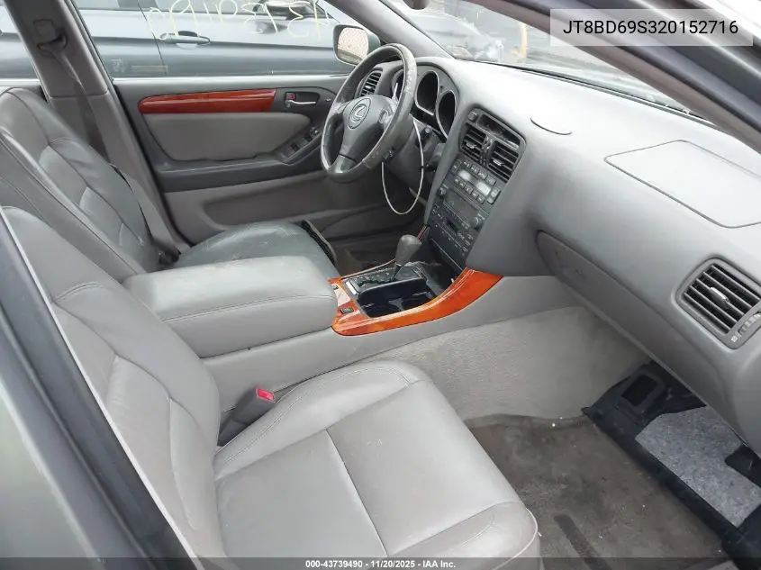 JT8BD69S320152716 2002 Lexus Gs 300