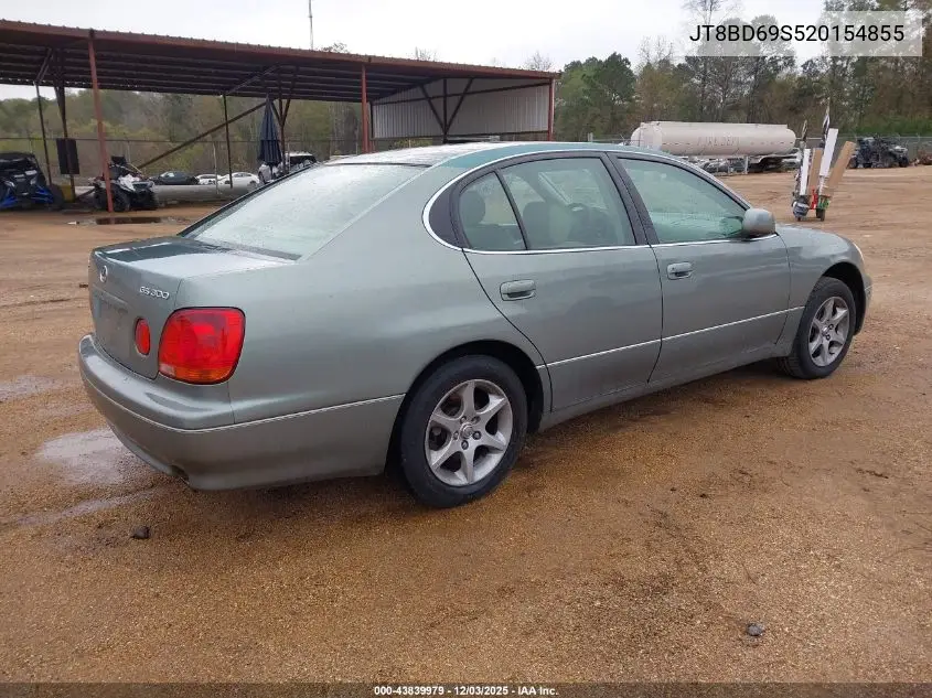 JT8BD69S520154855 2002 Lexus Gs 300