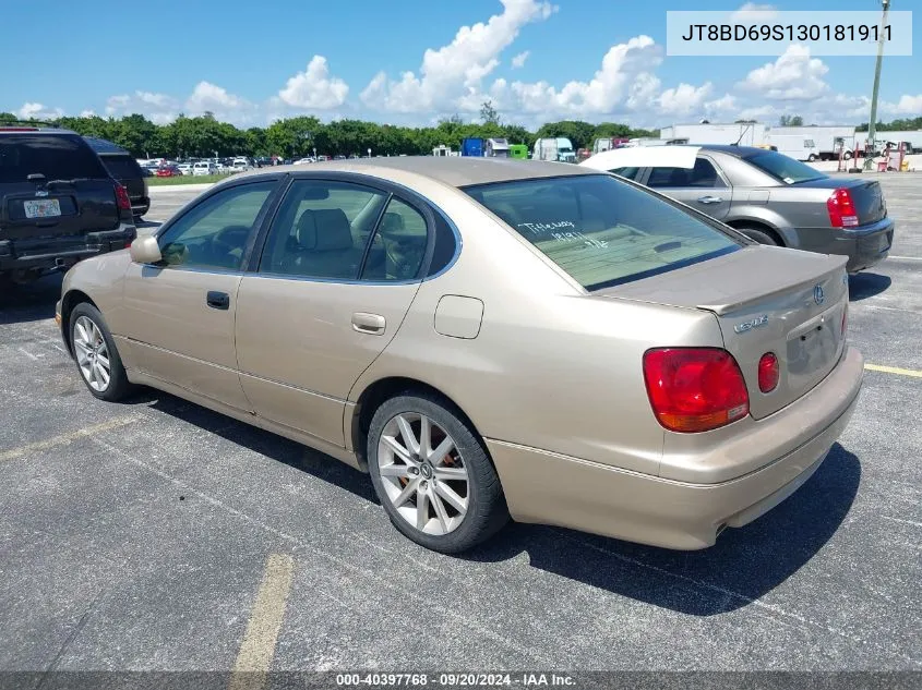 JT8BD69S130181911 2003 Lexus Gs 300 Base (A5)