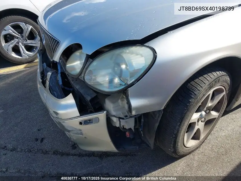 JT8BD69SX40198739 2004 Lexus Gs 300