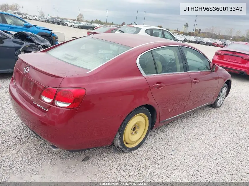 JTHCH96S360013349 2006 Lexus Gs 300