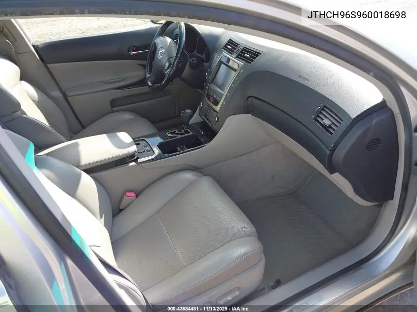 JTHCH96S960018698 2006 Lexus Gs 300