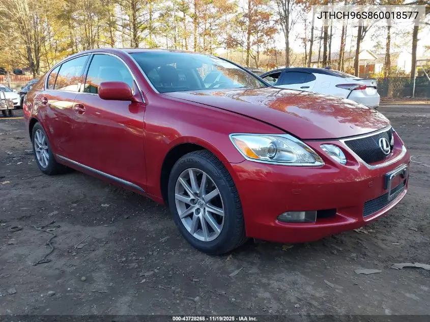 JTHCH96S860018577 2006 Lexus Gs 300