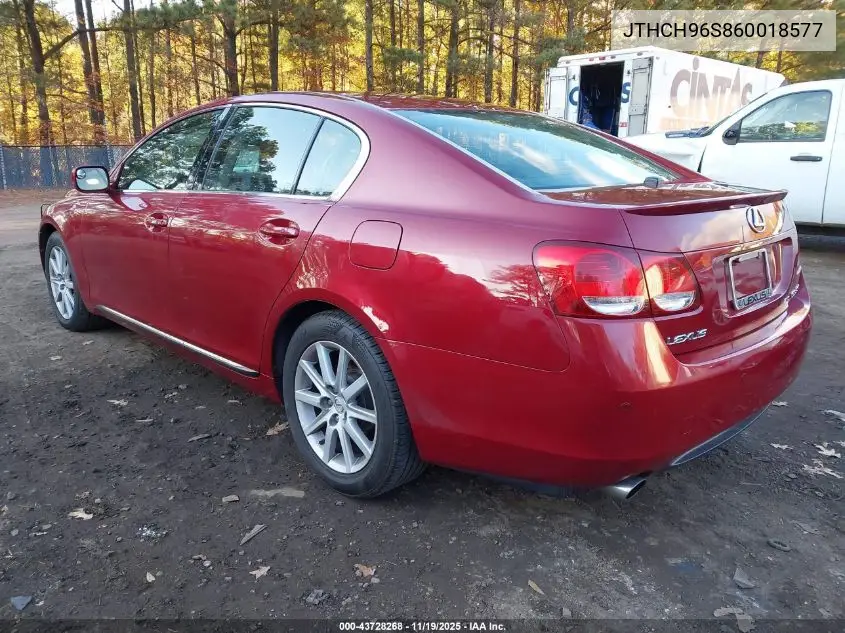 JTHCH96S860018577 2006 Lexus Gs 300