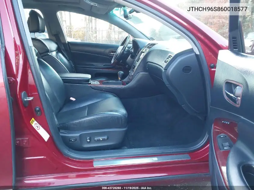 JTHCH96S860018577 2006 Lexus Gs 300