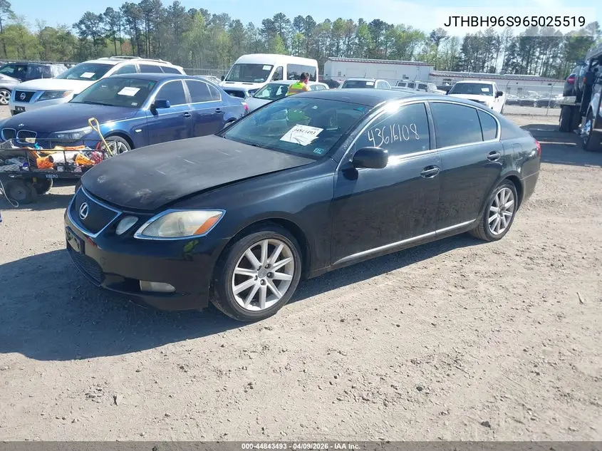 JTHBH96S965025519 2006 Lexus Gs 300