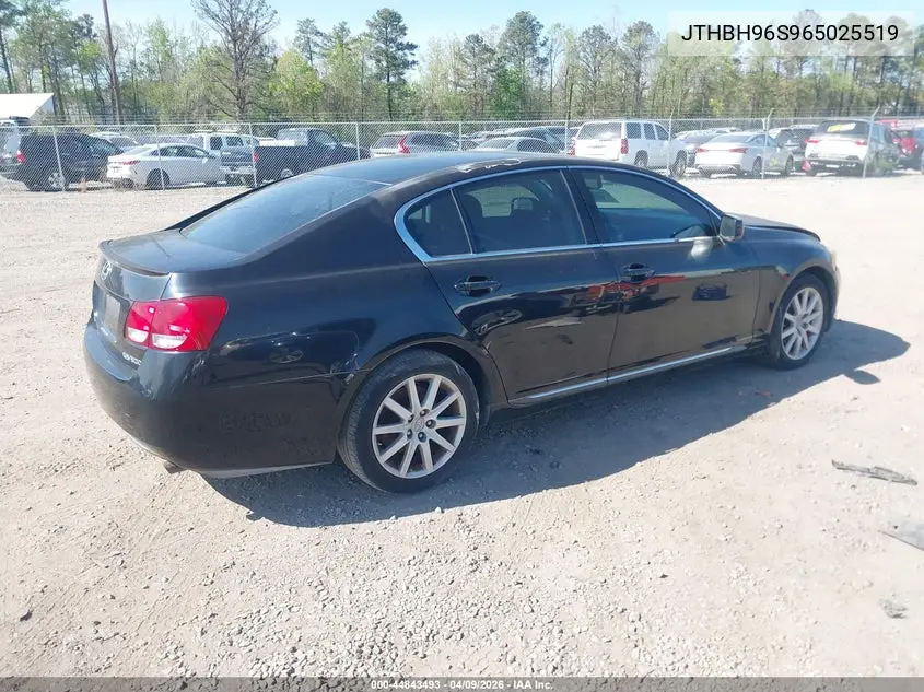 JTHBH96S965025519 2006 Lexus Gs 300