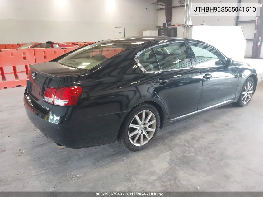 JTHBH96S565041510 2006 Lexus Gs 300