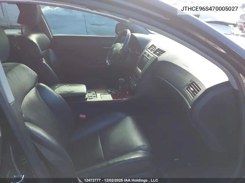 JTHCE96S470005027 2007 Lexus Gs 350 350