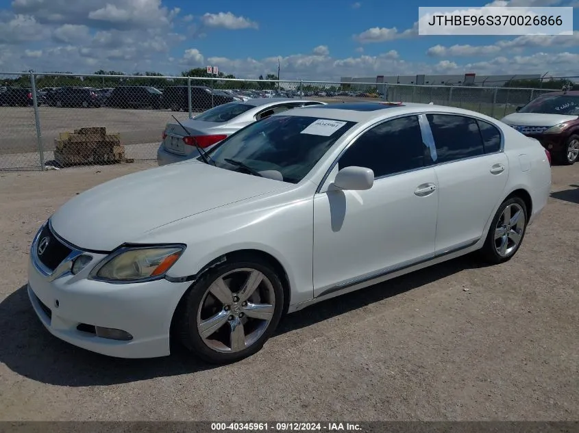 JTHBE96S370026866 2007 Lexus Gs 350