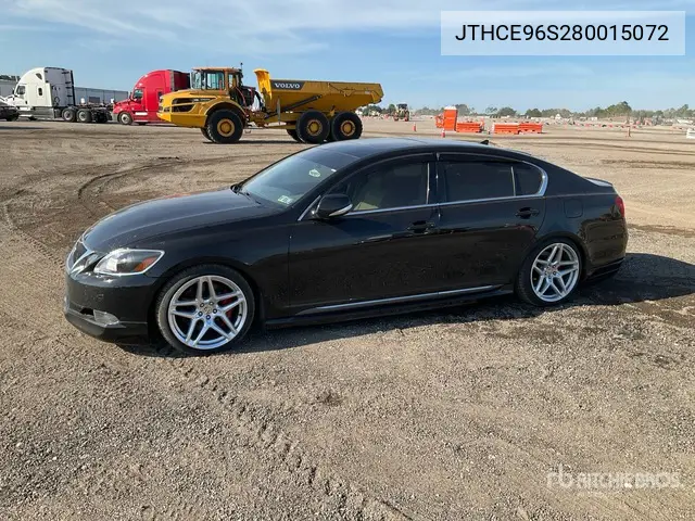 JTHCE96S280015072 2008 Lexus Gs 350 2008 Lexus Gs350 Automobile