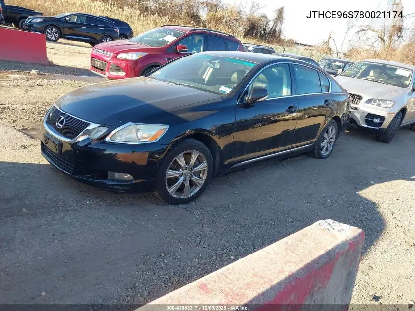 JTHCE96S780021174 2008 Lexus Gs 350