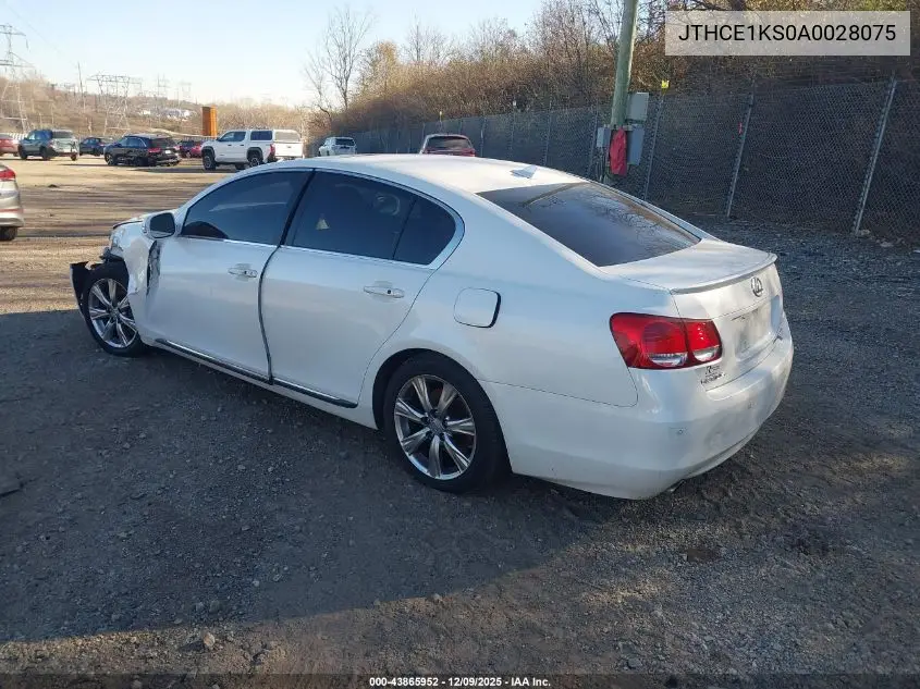 JTHCE1KS0A0028075 2010 Lexus Gs 350