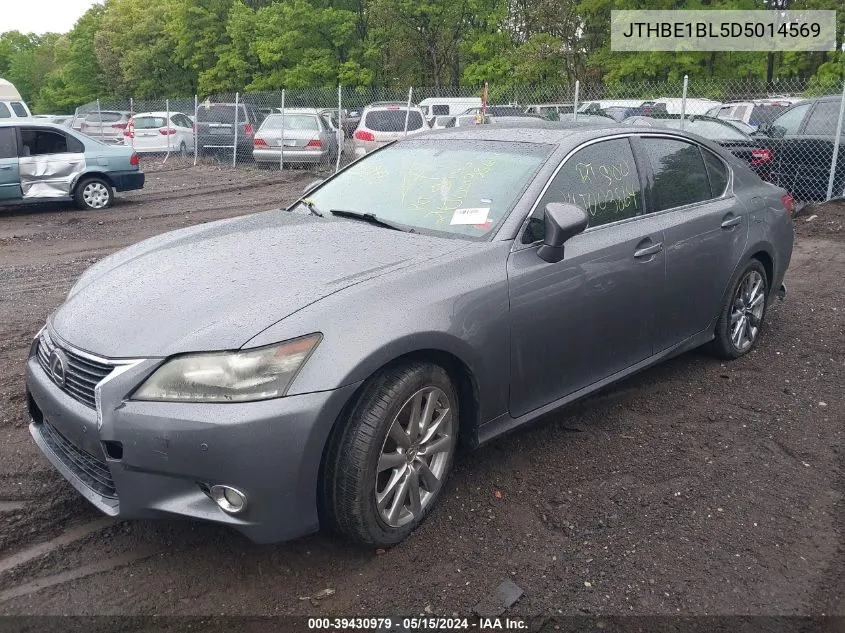 2013 Lexus Gs 350 VIN: JTHBE1BL5D5014569 Lot: 39430979