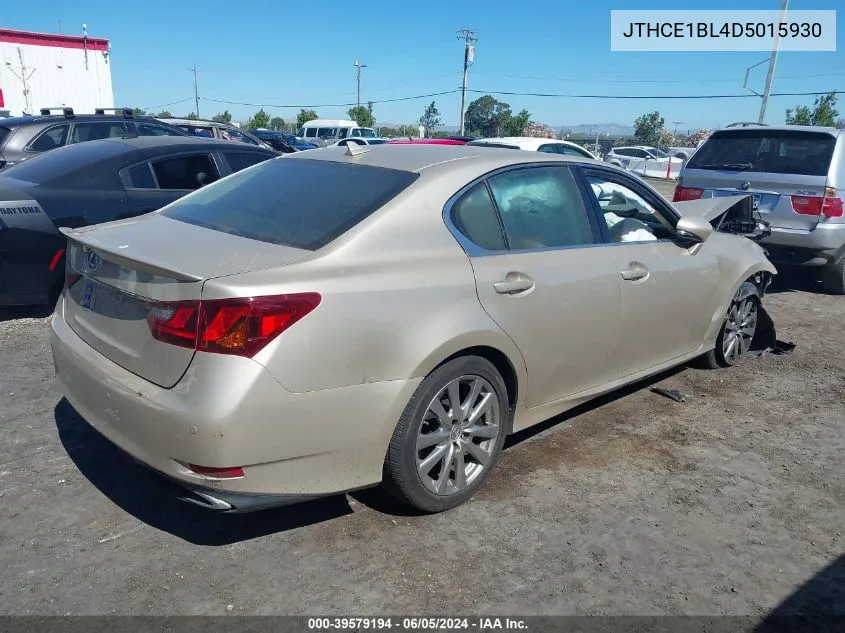 JTHCE1BL4D5015930 2013 Lexus Gs 350