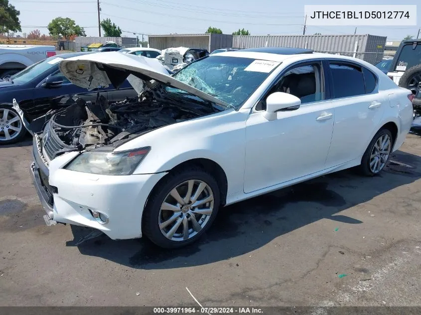 JTHCE1BL1D5012774 2013 Lexus Gs 350