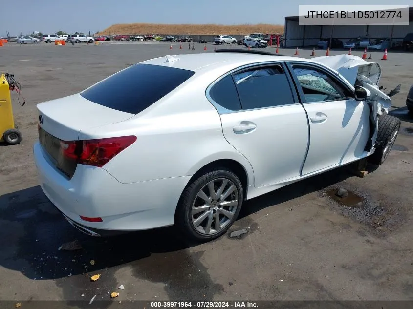 JTHCE1BL1D5012774 2013 Lexus Gs 350