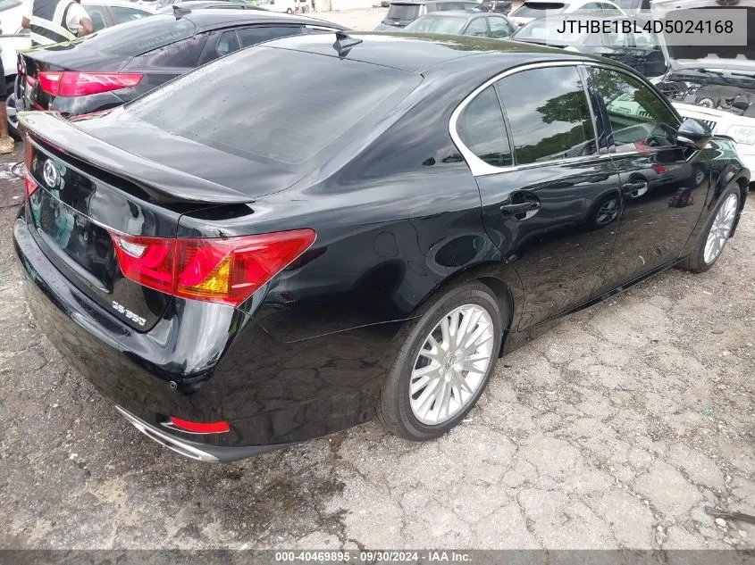 JTHBE1BL4D5024168 2013 Lexus Gs 350