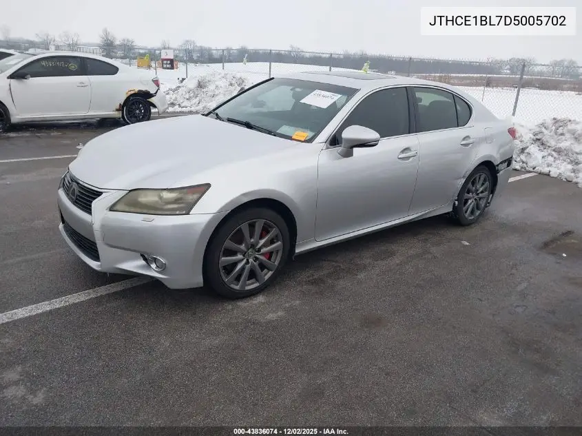 JTHCE1BL7D5005702 2013 Lexus Gs 350