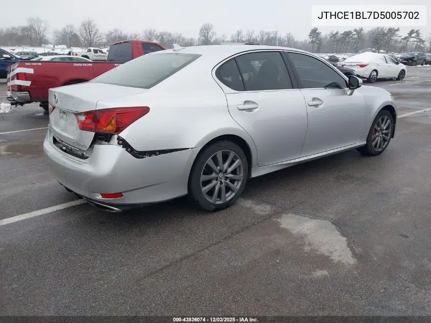 JTHCE1BL7D5005702 2013 Lexus Gs 350