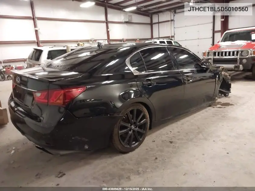 JTHCE1BL5D5010560 2013 Lexus Gs 350