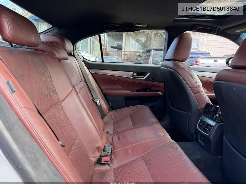 JTHCE1BL7D5018840 2013 Lexus Gs 350