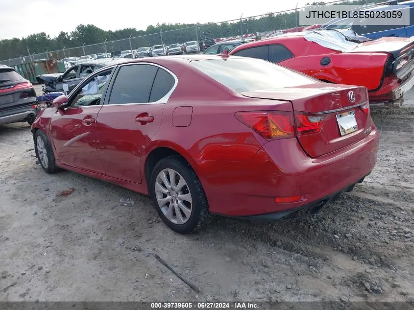 2014 Lexus Gs 350 VIN: JTHCE1BL8E5023059 Lot: 39739605