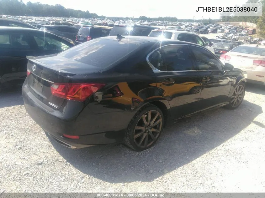 JTHBE1BL2E5038040 2014 Lexus Gs 350