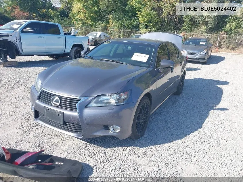 JTHCE1BL0E5024402 2014 Lexus Gs 350 350