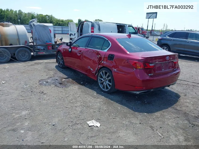 JTHBE1BL7FA003292 2015 Lexus Gs 350