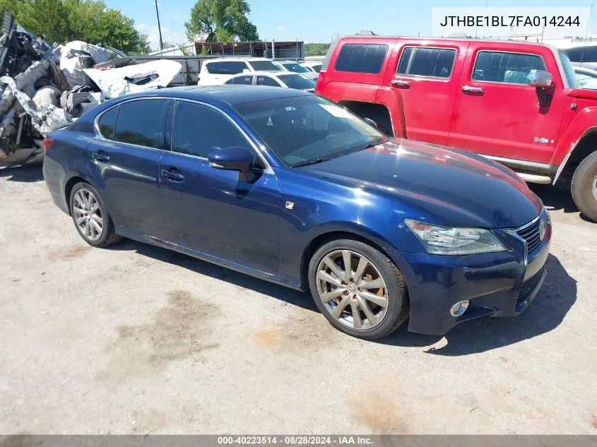 JTHBE1BL7FA014244 2015 Lexus Gs 350