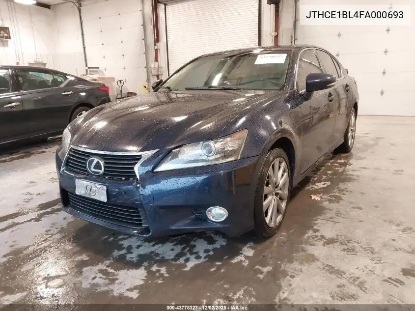 JTHCE1BL4FA000693 2015 Lexus Gs 350