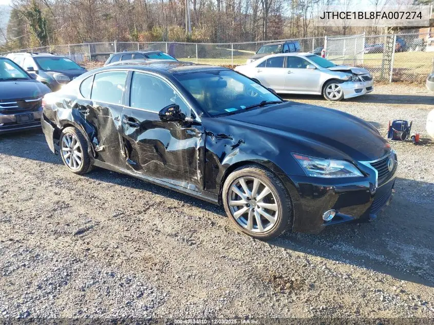 JTHCE1BL8FA007274 2015 Lexus Gs 350