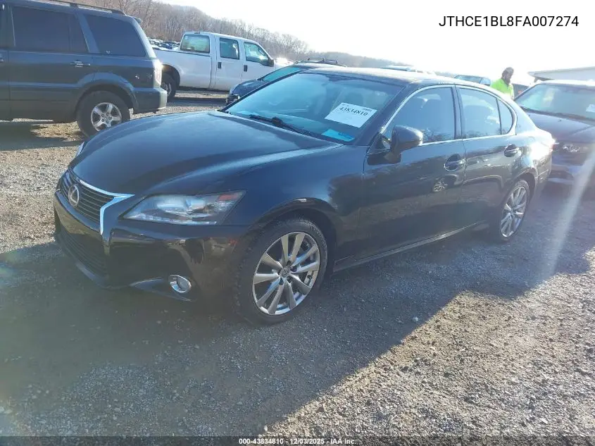 JTHCE1BL8FA007274 2015 Lexus Gs 350