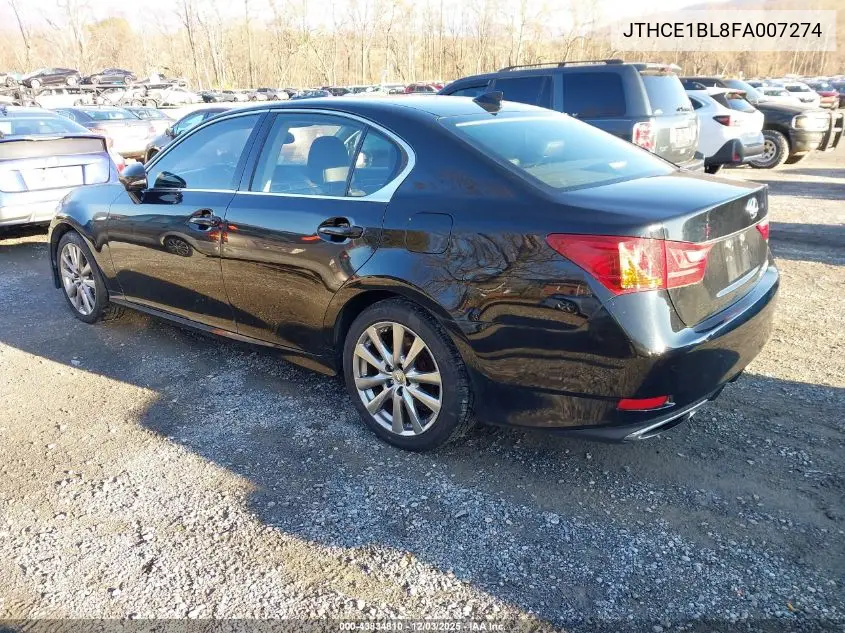 JTHCE1BL8FA007274 2015 Lexus Gs 350
