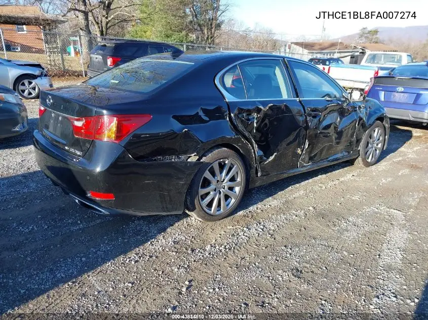 JTHCE1BL8FA007274 2015 Lexus Gs 350