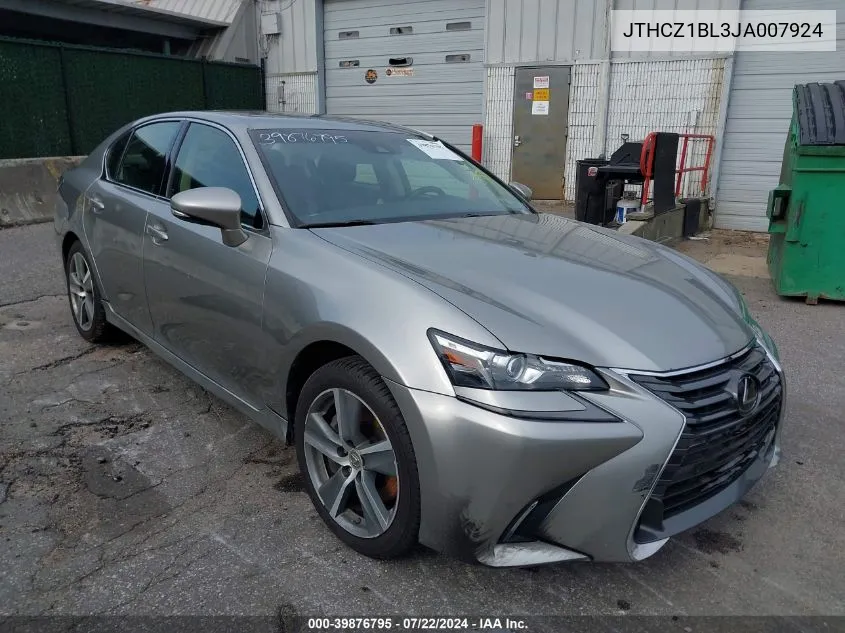 JTHCZ1BL3JA007924 2018 Lexus Gs 350