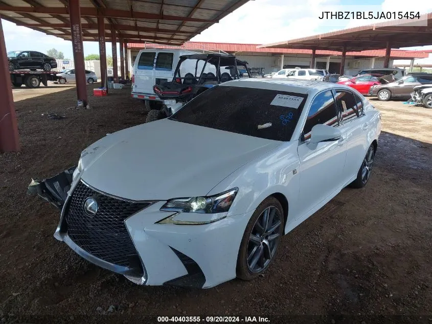 JTHBZ1BL5JA015454 2018 Lexus Gs 350 F Sport