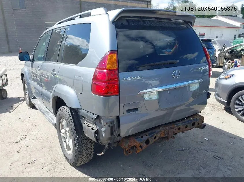 JTJBT20X540055376 2004 Lexus Gx 470