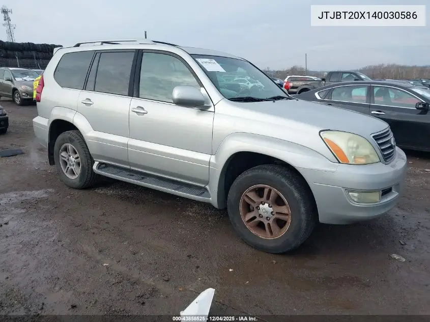 JTJBT20X140030586 2004 Lexus Gx 470