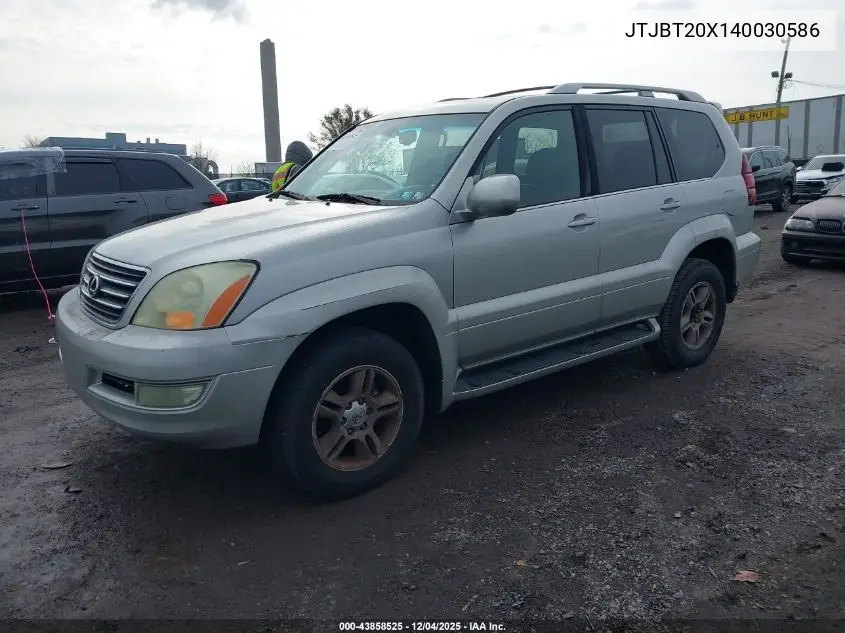 JTJBT20X140030586 2004 Lexus Gx 470
