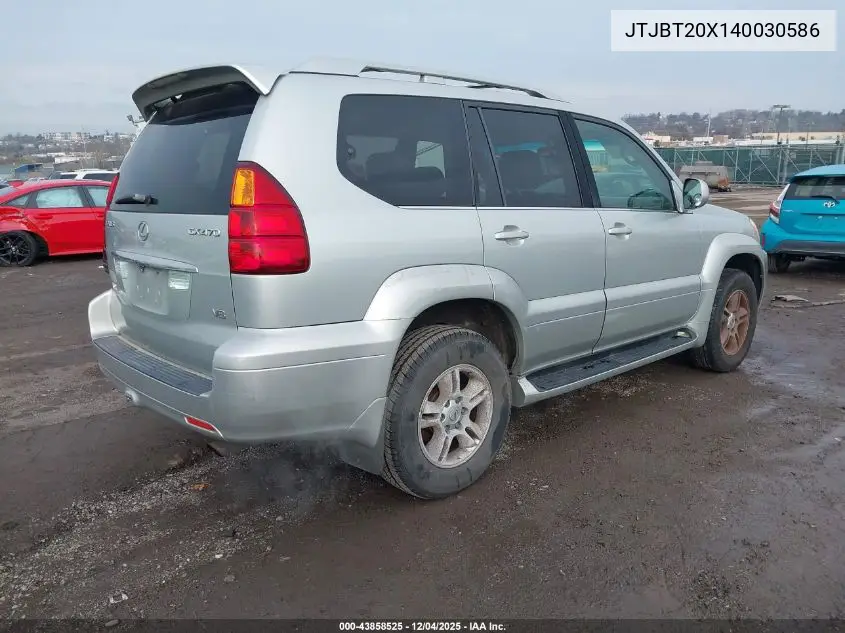 JTJBT20X140030586 2004 Lexus Gx 470